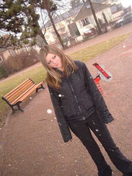Moi sous la neige!! lol