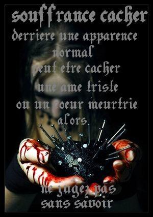 Ne me jugez pas sans savoir!